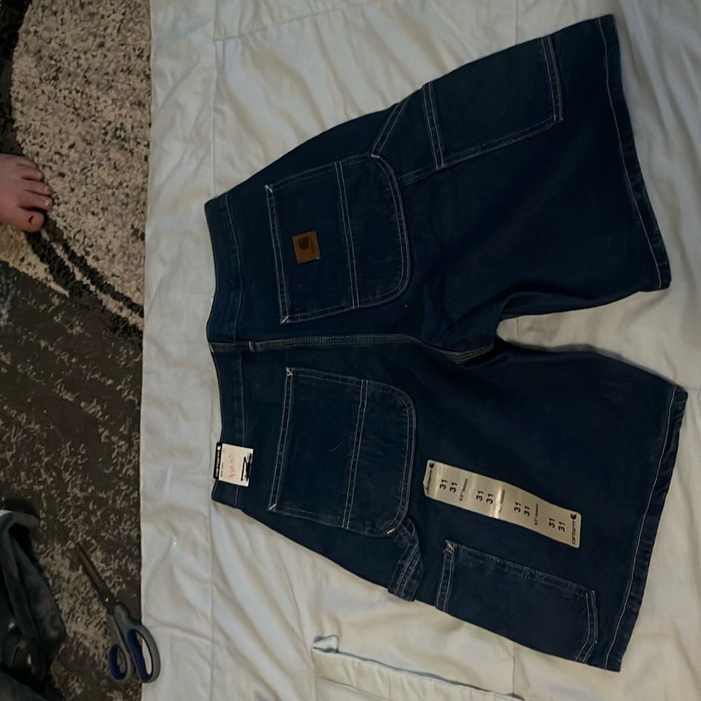 Carhartt Jean shorts 31 waist nwt